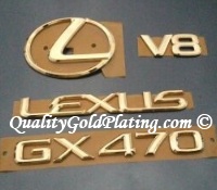 Lexus GX 470 emblems