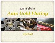 gold plating post cards
